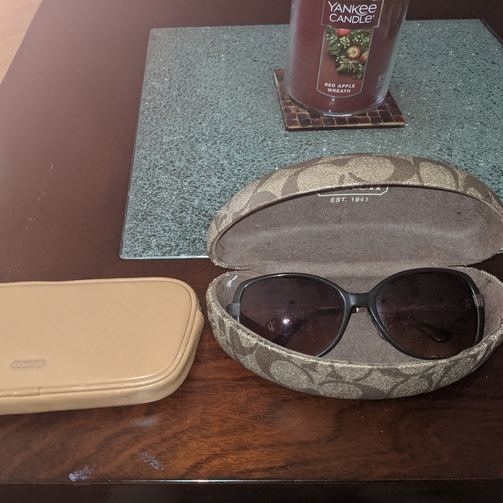 Coach sunglass case